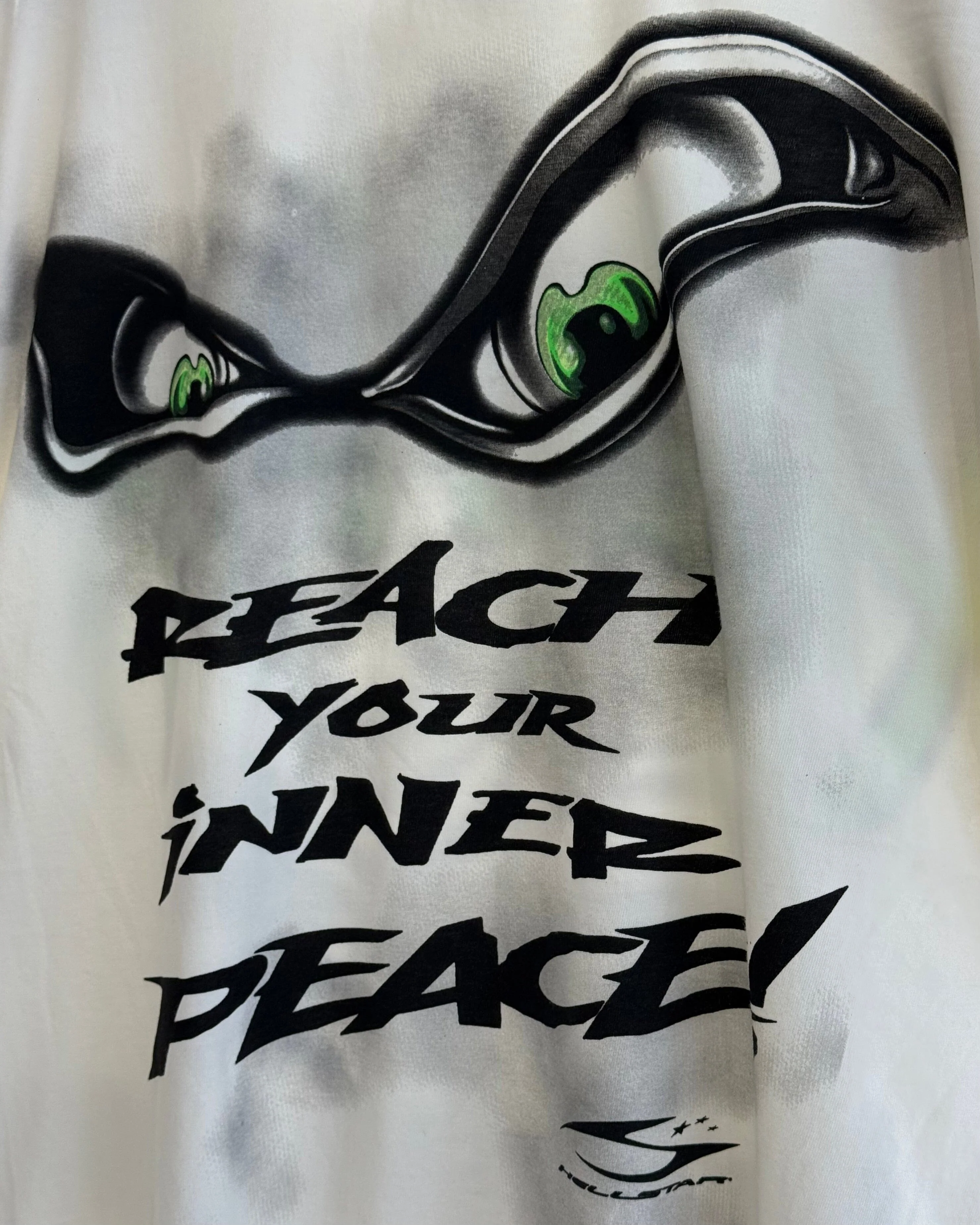 Hellstar | Reach Your Inner Peace T-Shirt "Vintage Cream" - Image 4