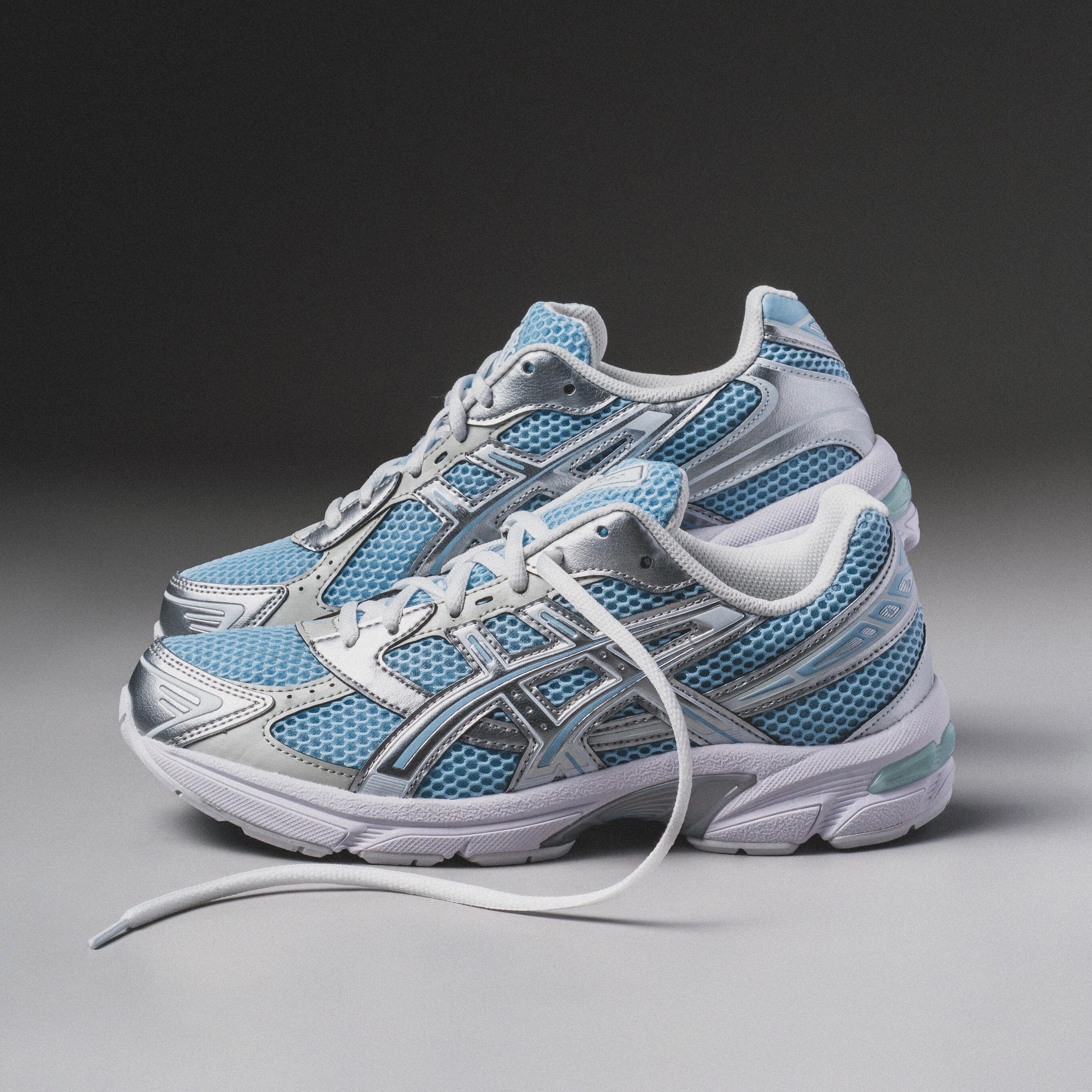 MENS ASICS | Gel-1130 (Faded Denim/ Pure Silver) - Image 3
