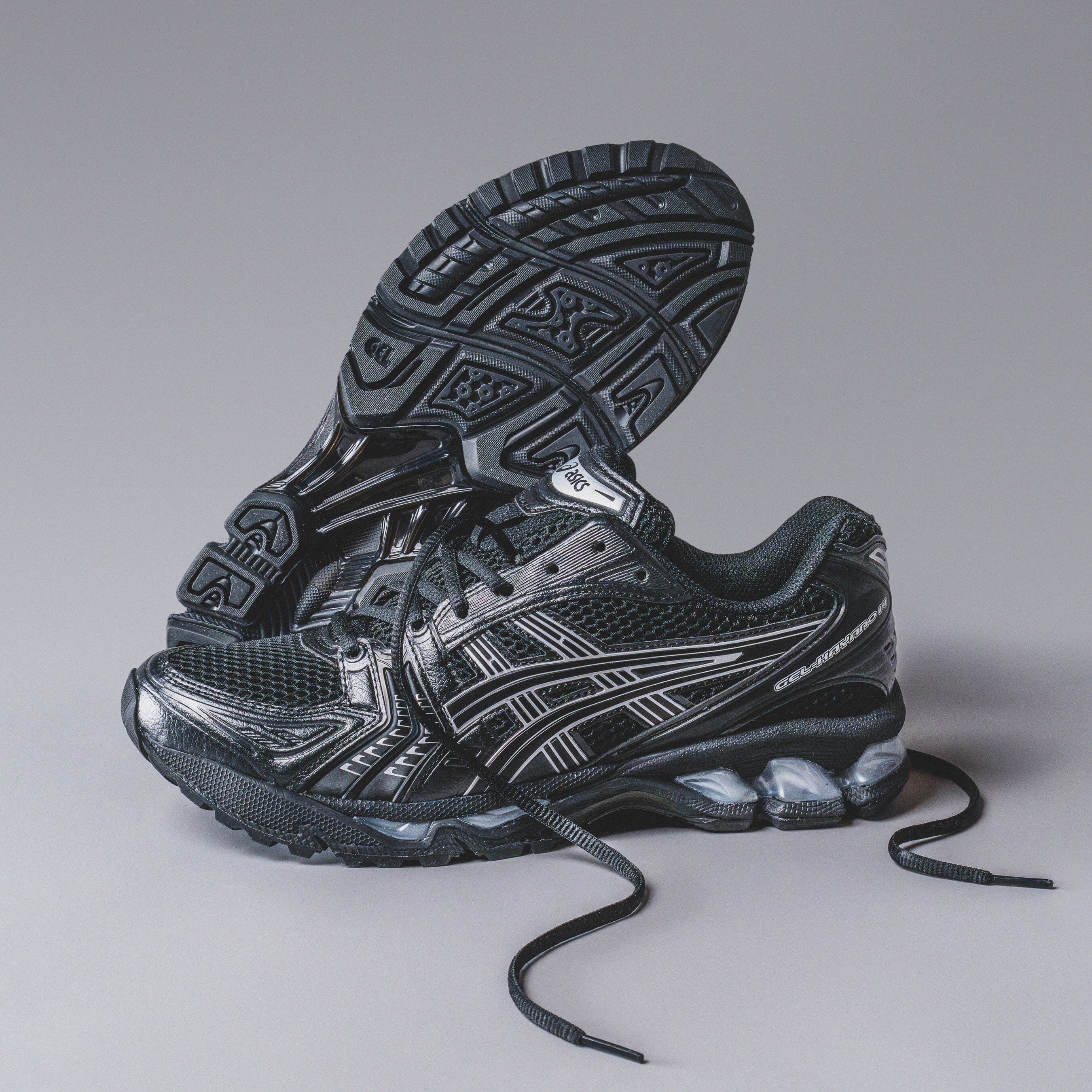 MEN'S ASICS | Gel-Kayano 14 (Black/Pure Silver)