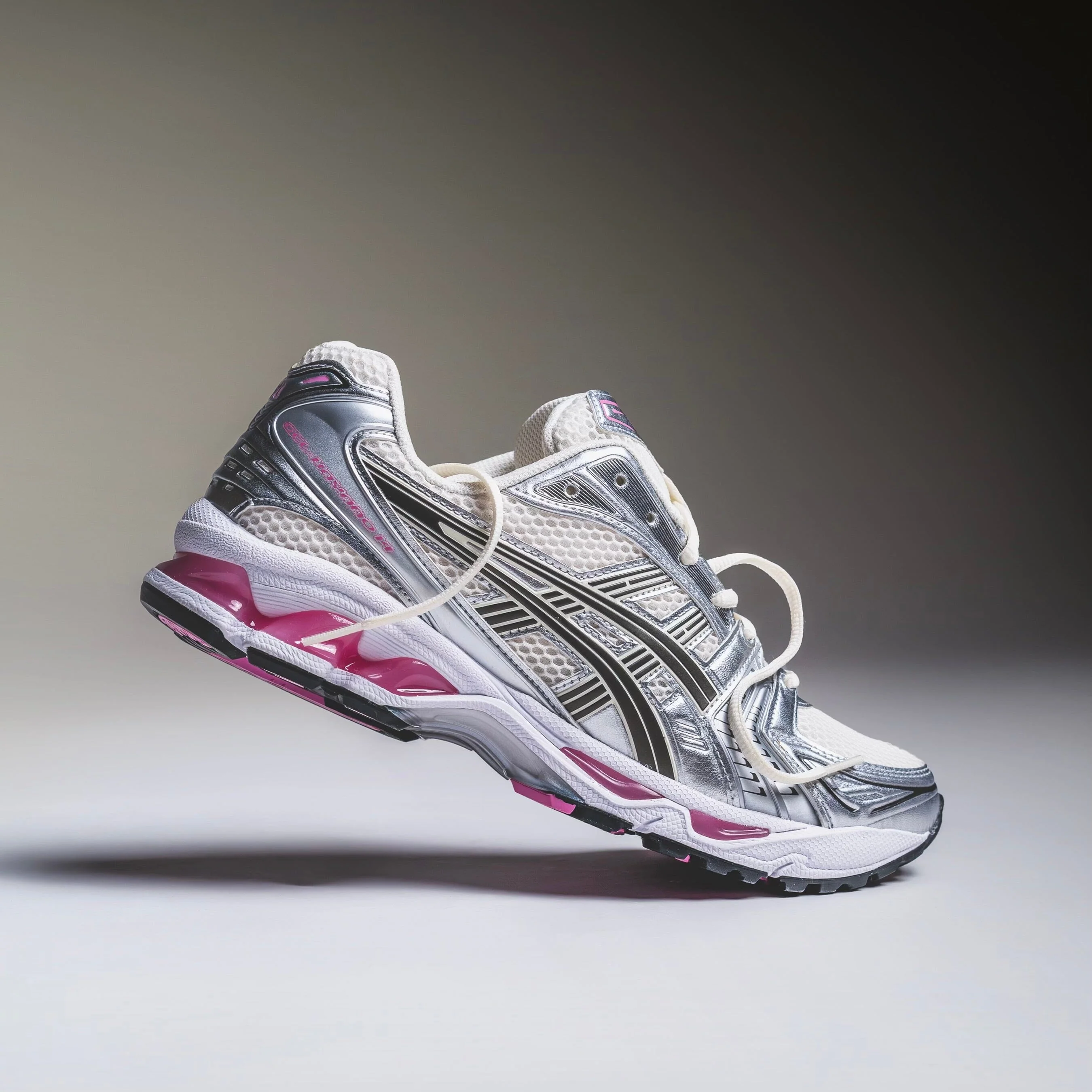 MEN'S ASICS | Gel- Kayano 14 (Cream/Sweet Pink) - Image 3