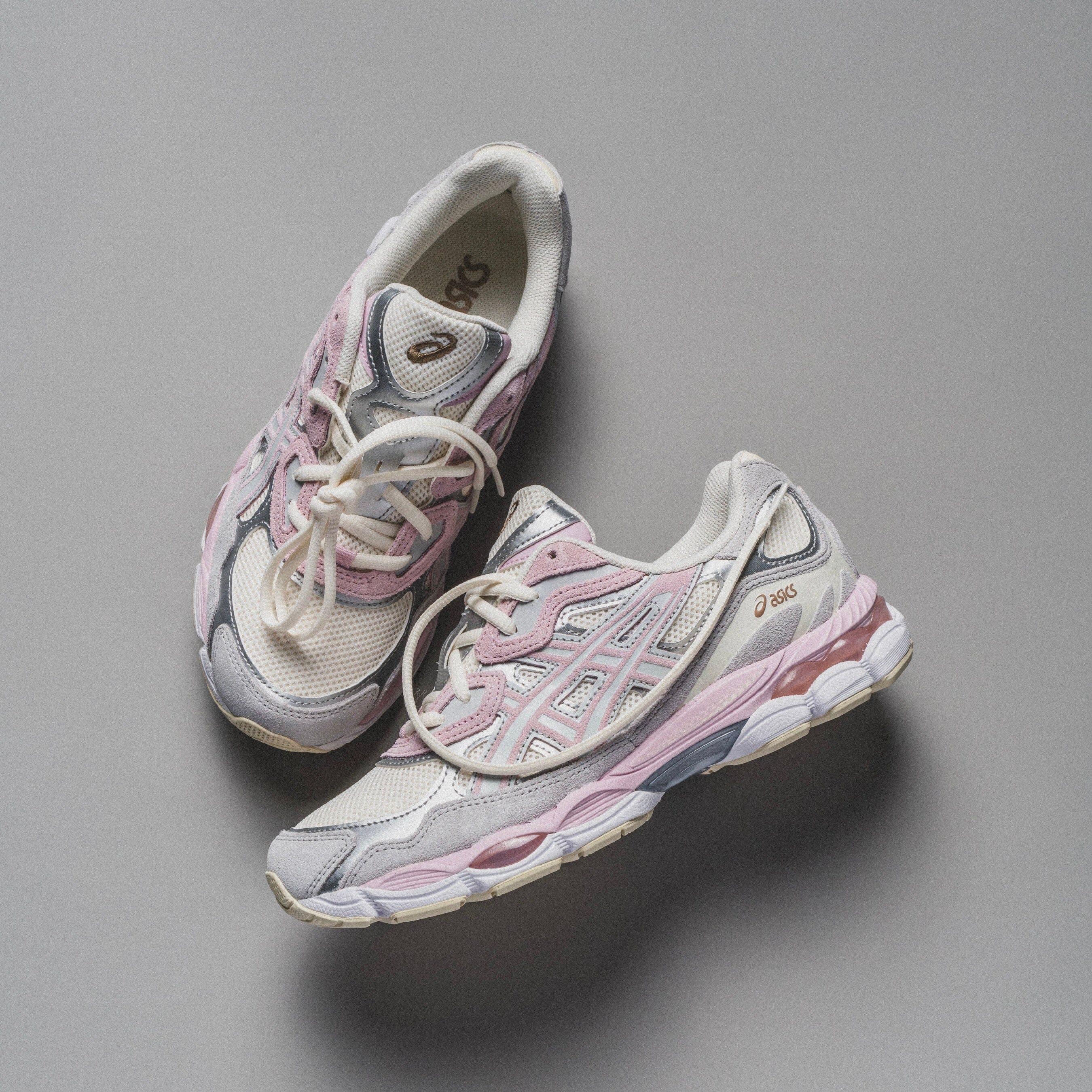 MENS ASICS | Gel- NYC (CONCRETE/ ROSE) - Image 4