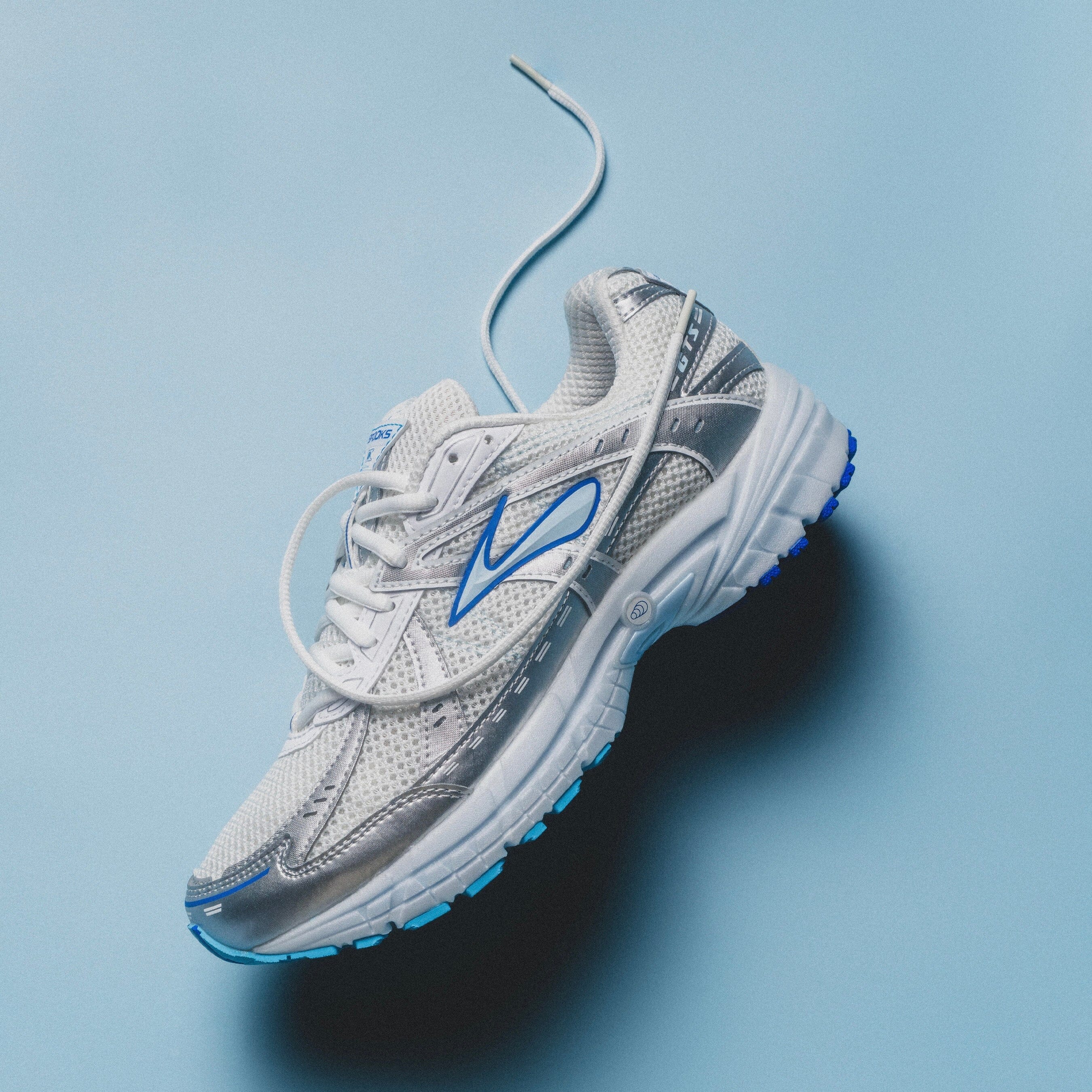 MENS Brooks | Adrenaline GTS 10 "White/Dazzling Blue/Breeze" - Image 3