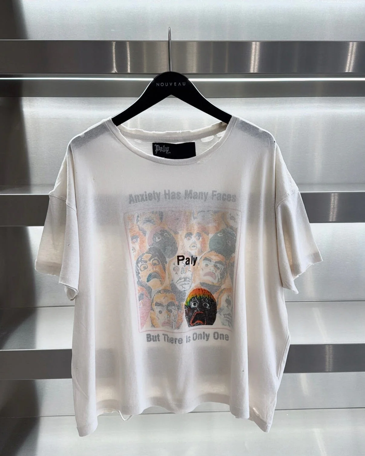 Paly | Anxiety Tee  "Vintage Cream"