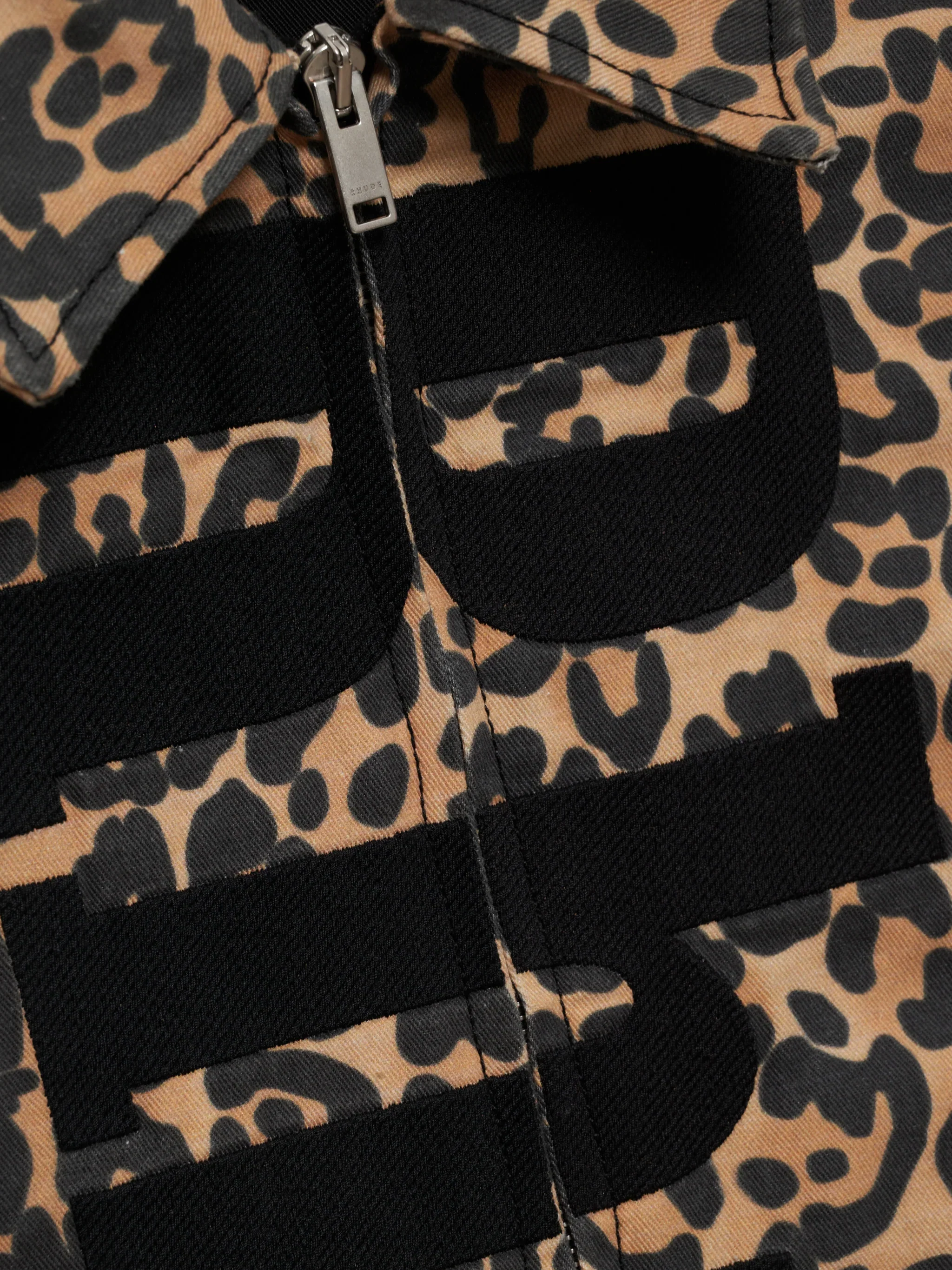 MENS Rhude | Leopard Oversized Work Jacket - Image 3