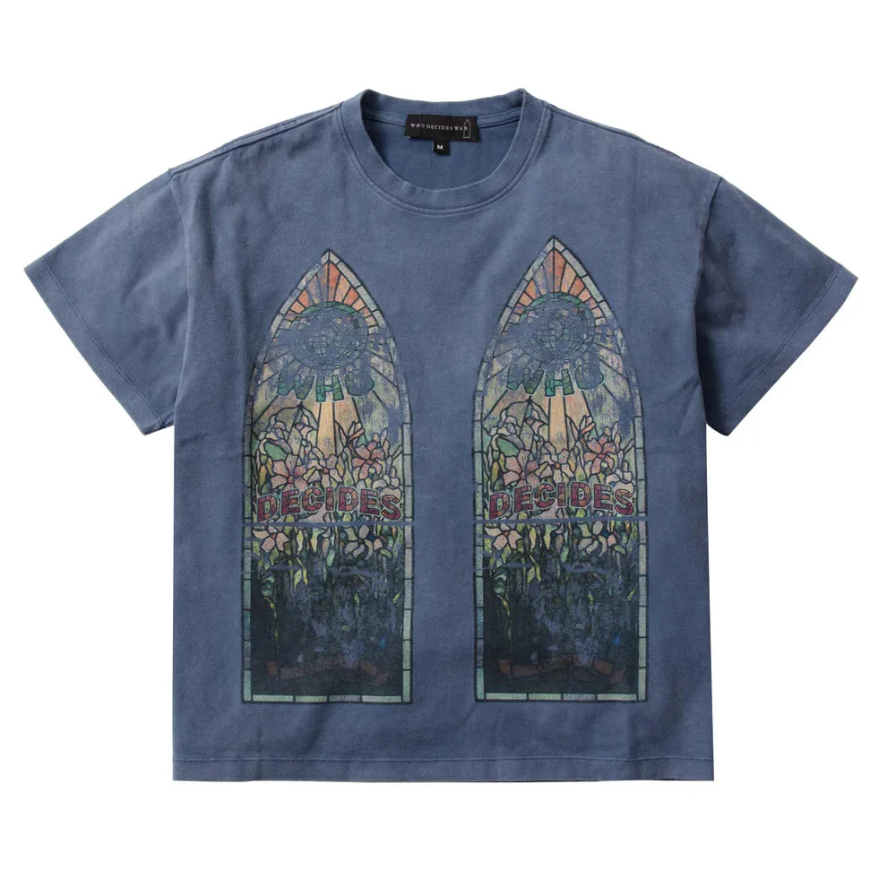 MENS Who Decides War | Faded Glass Jersey "Vintage Grey"