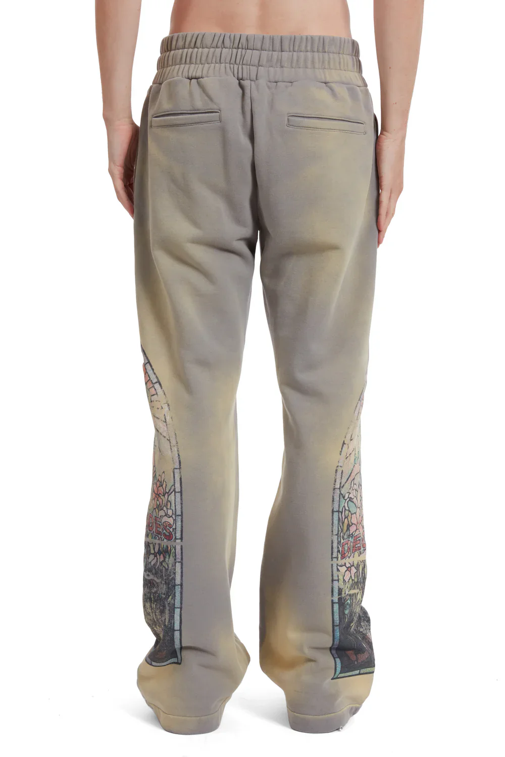 MENS Who Decides War | Faded Sweatpant "Vintage Grey" - Image 4