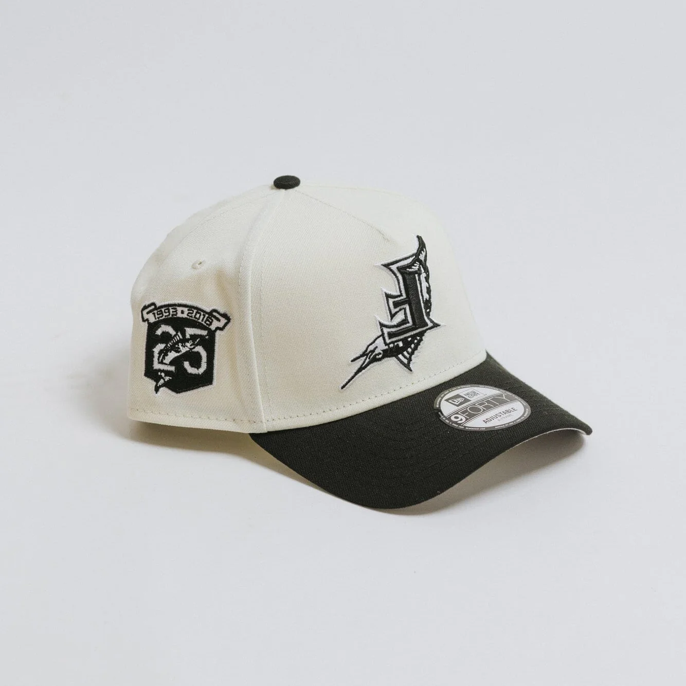 New Era | Florida Marlins 9Forty A-Frame Snapback "Cream"