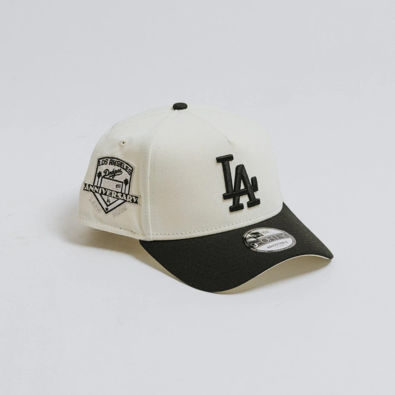 New Era | Los Angeles Dodgers 100 Year Anniversary 9Forty A-Frame Snapback "Cream"